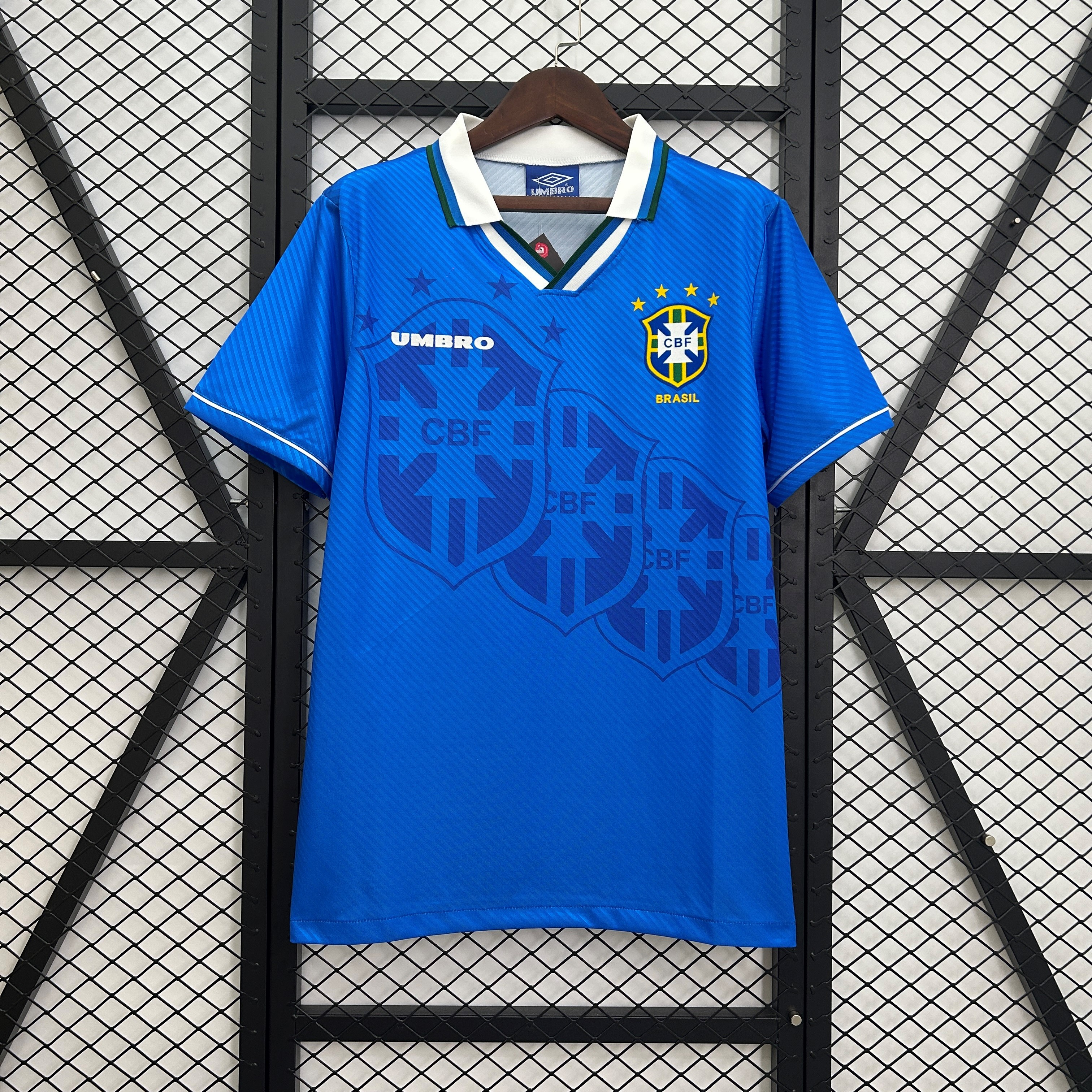 Camiseta Brazil Replica Segunda Ropa Retro 1993-1994